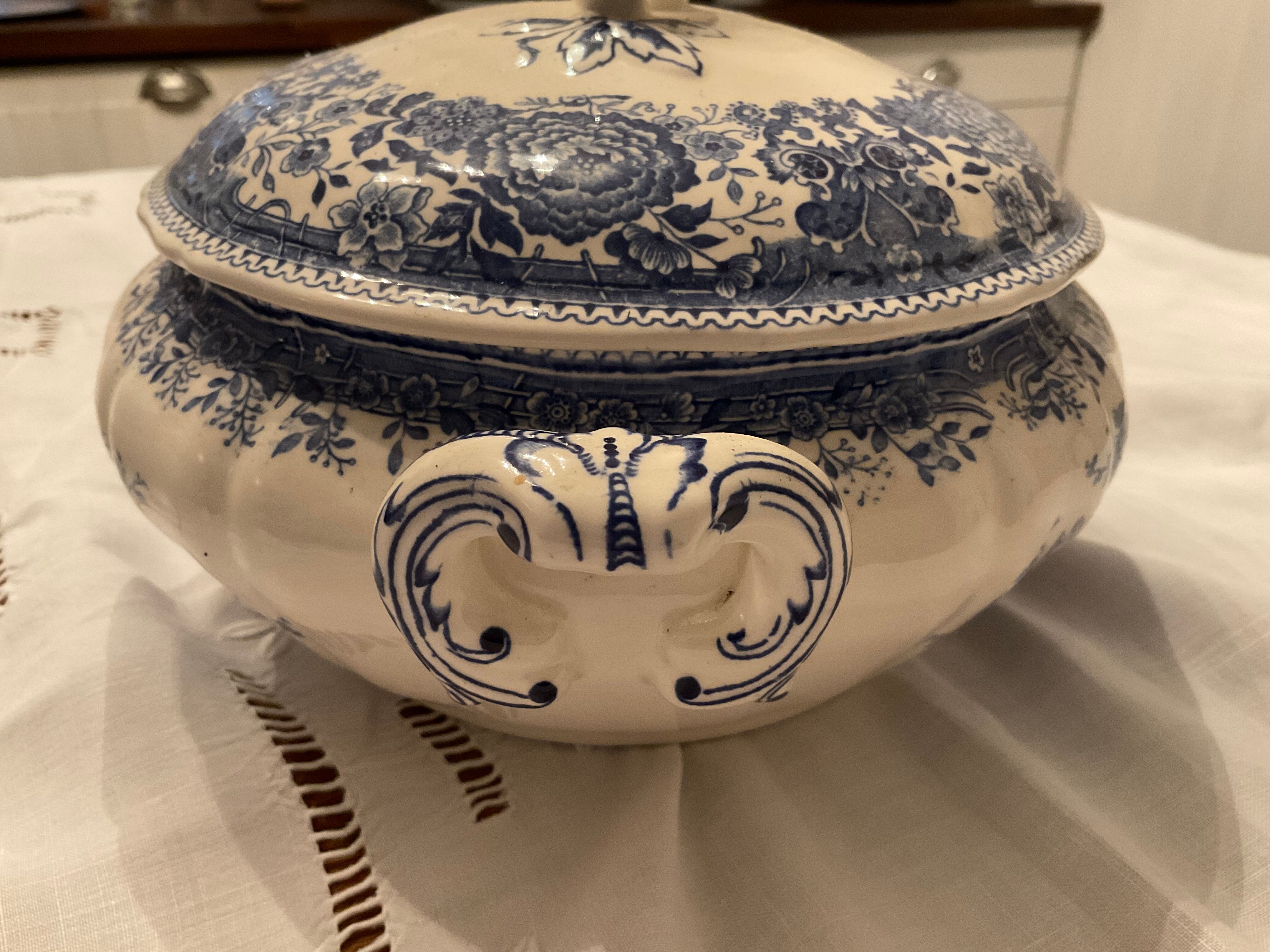 Saladier et soupière Burgeland, Villeroy et boch