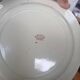 Large vintage round plate Lunéville K&G ironstone