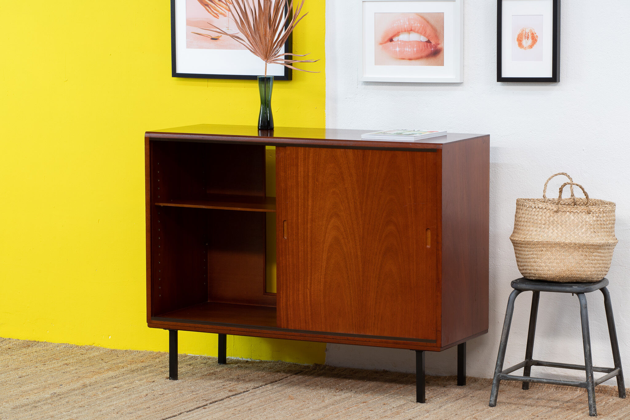 Vintage Scandinavian Enfilade – 122 cm