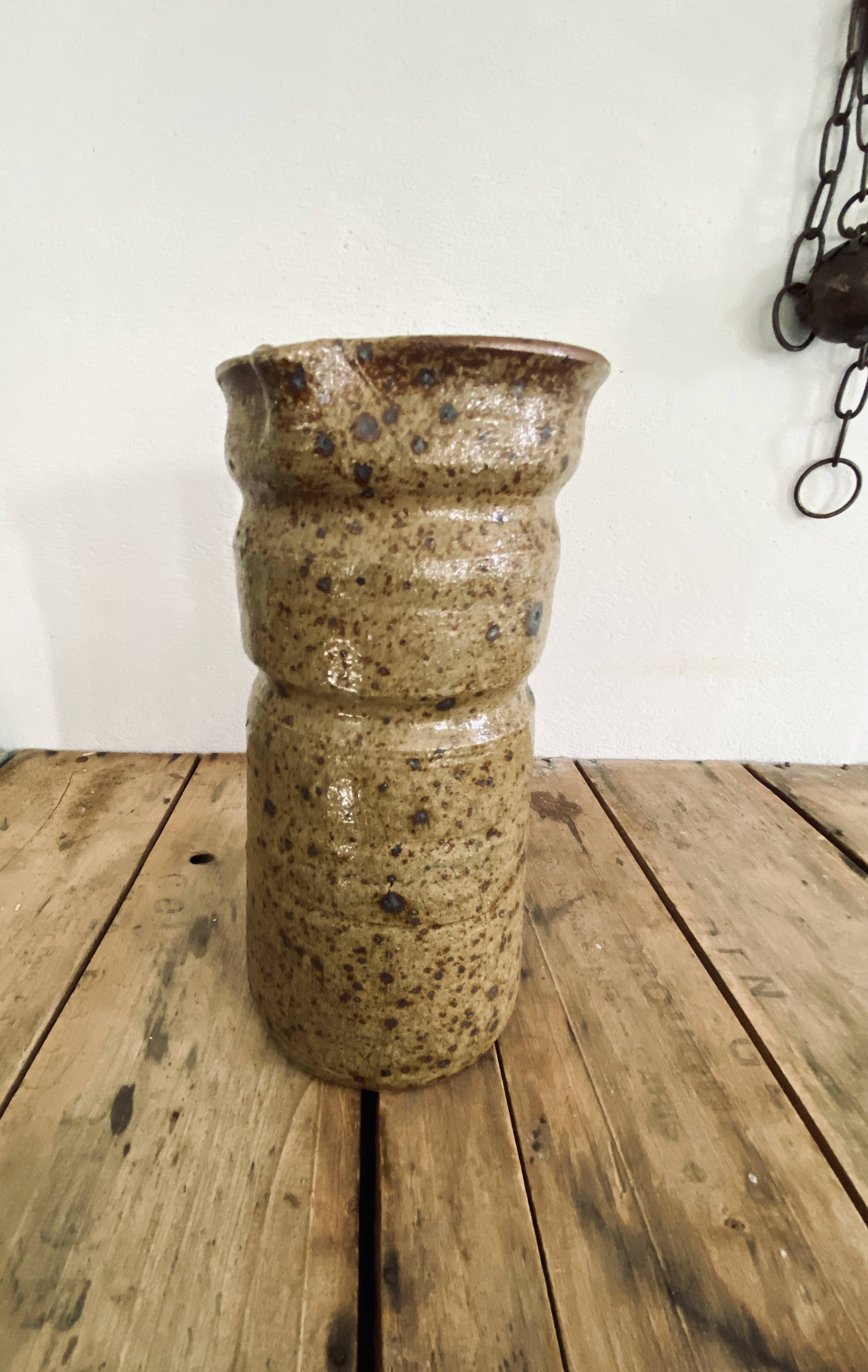 La Borne pyrite sandstone vase