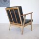 Danish mid-century teak & oak armchair, 1950s