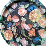 Flower pattern tray
