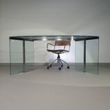President Desk Galotti & Radice 1970s marked  President desk 172 x 80 x h 74 cm  Without damage or c