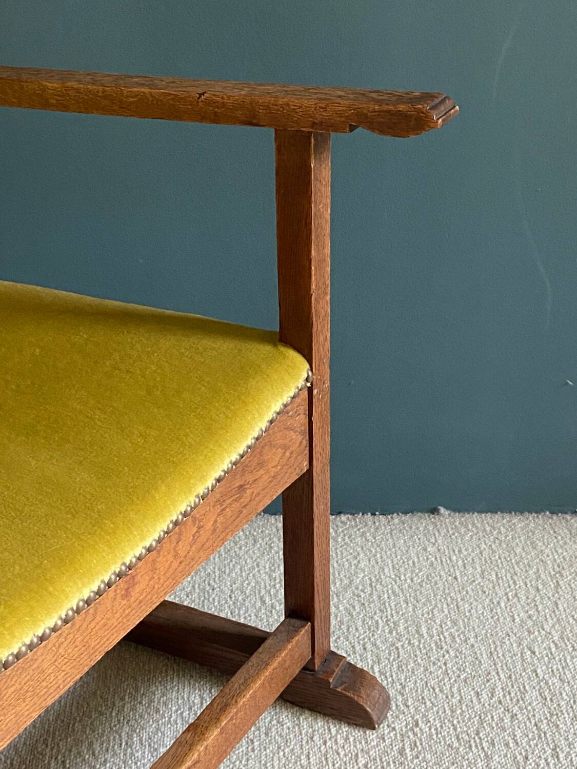 Paire de petits fauteuils années 30-40