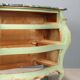 Commode ancienne style baroque en bois laqué XXe siècle