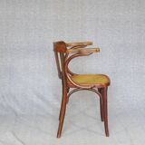 Baumann 1935/39 bistro armchair known as "office" armchair, original condition,