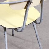Set of 4 vintage industrial chairs