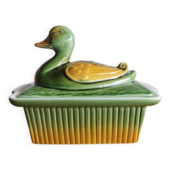 Butter dish/Vintage terrine dish