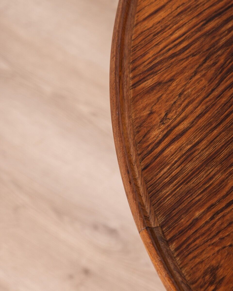 Table basse vintage en palissandre des années 1950 Design Tove & Edvard Kindt-Lars