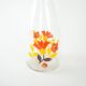 Glass carafe, Italian design, 1970s, production: Italy