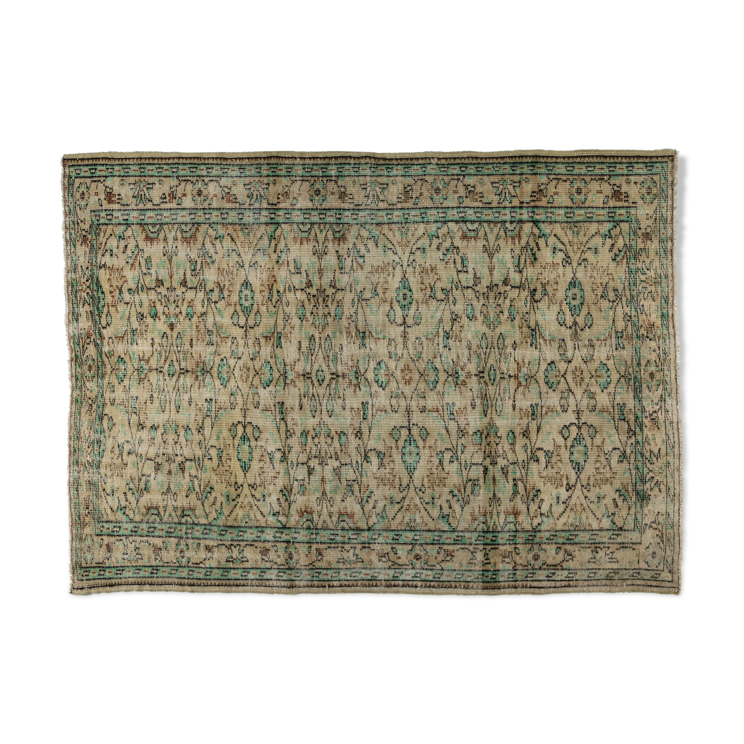 Anatolian handmade vintage rug
