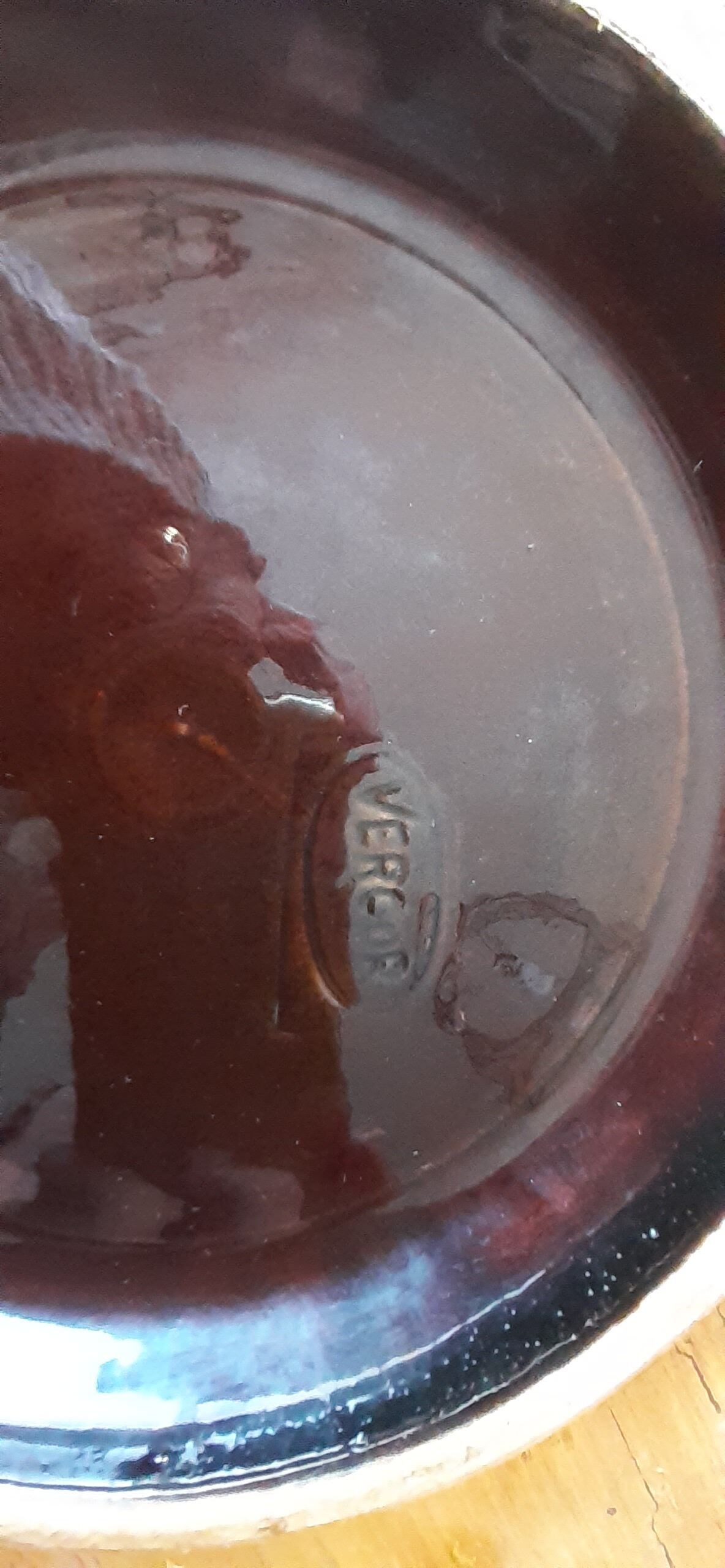 Vintage ceramic dish Vercor