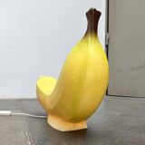 Postmodern banana floor lamp by Heico, 1980s.