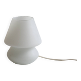 White mushroom lamp