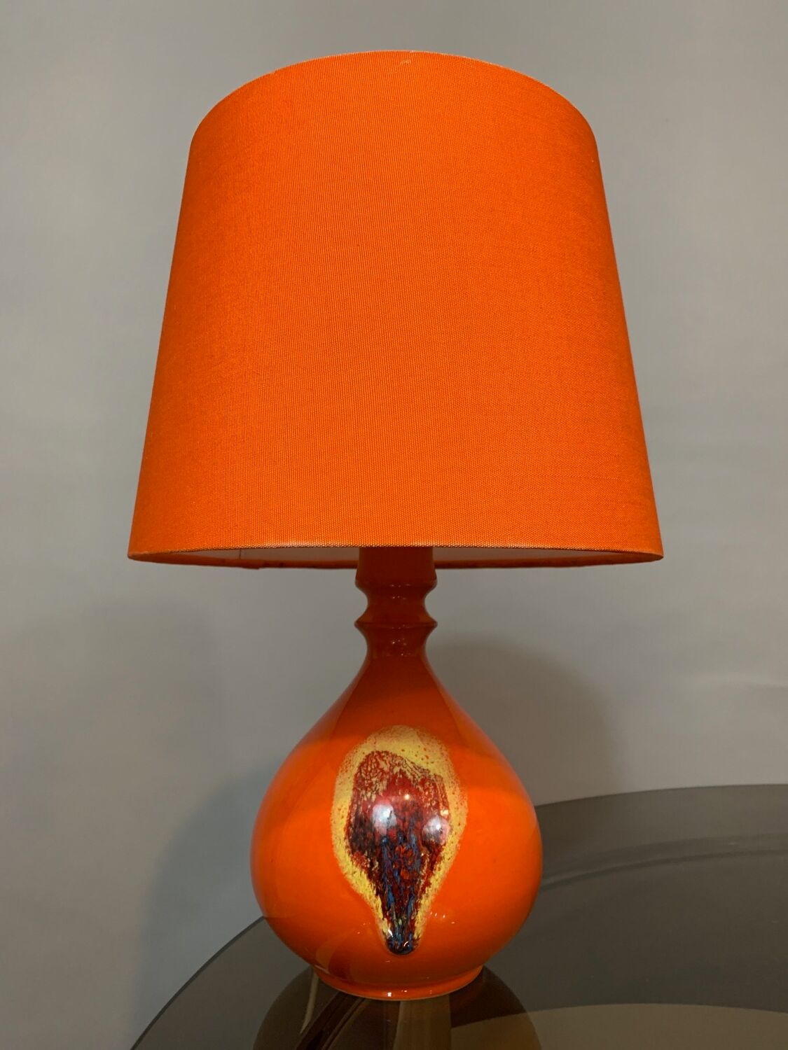 Pair of 1970s ceramic table lights by Bjorn Wiinblad for Rosenthal