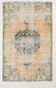 Tapis vintage naturel, style bohème rustique, 157 x 254 cm