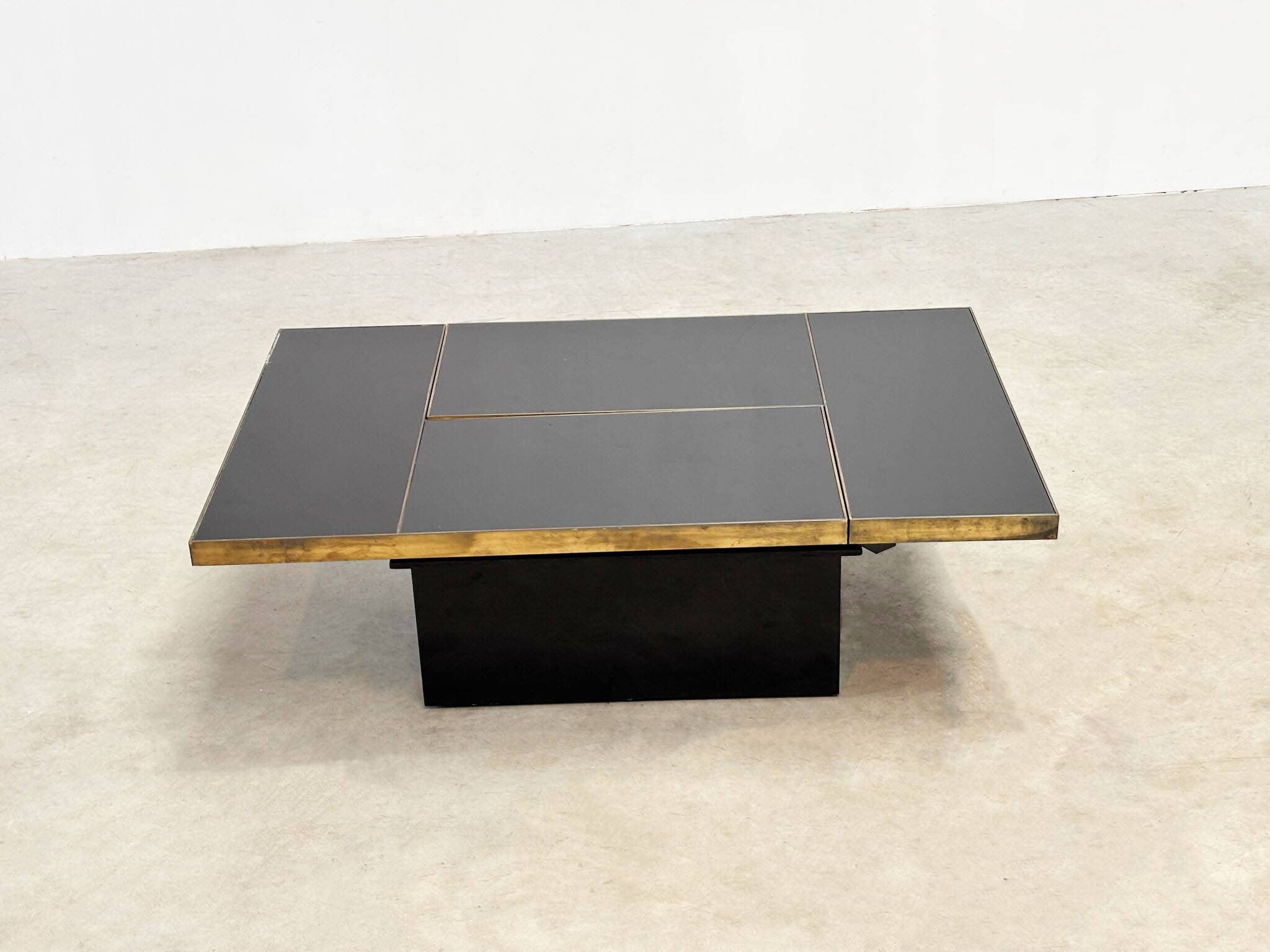 Belgo Chrom bar coffee table, 1970s