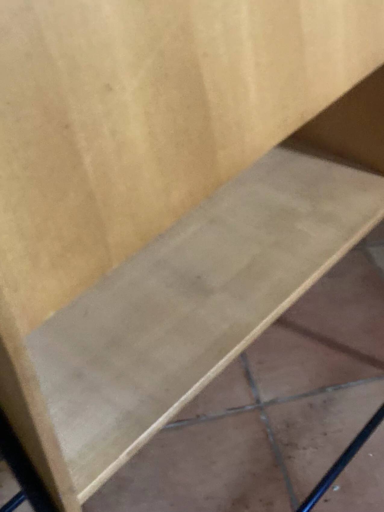 Wall-mounted secretary in the style of Jacques Hitier – 1960s