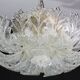Verona, Luxury Italian Murano Glass Ceiling Light or Flush Mount, 1980s