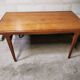 Vintage Scandinavian design table in Teak asymmetric extension by Johannes Andersen 1960