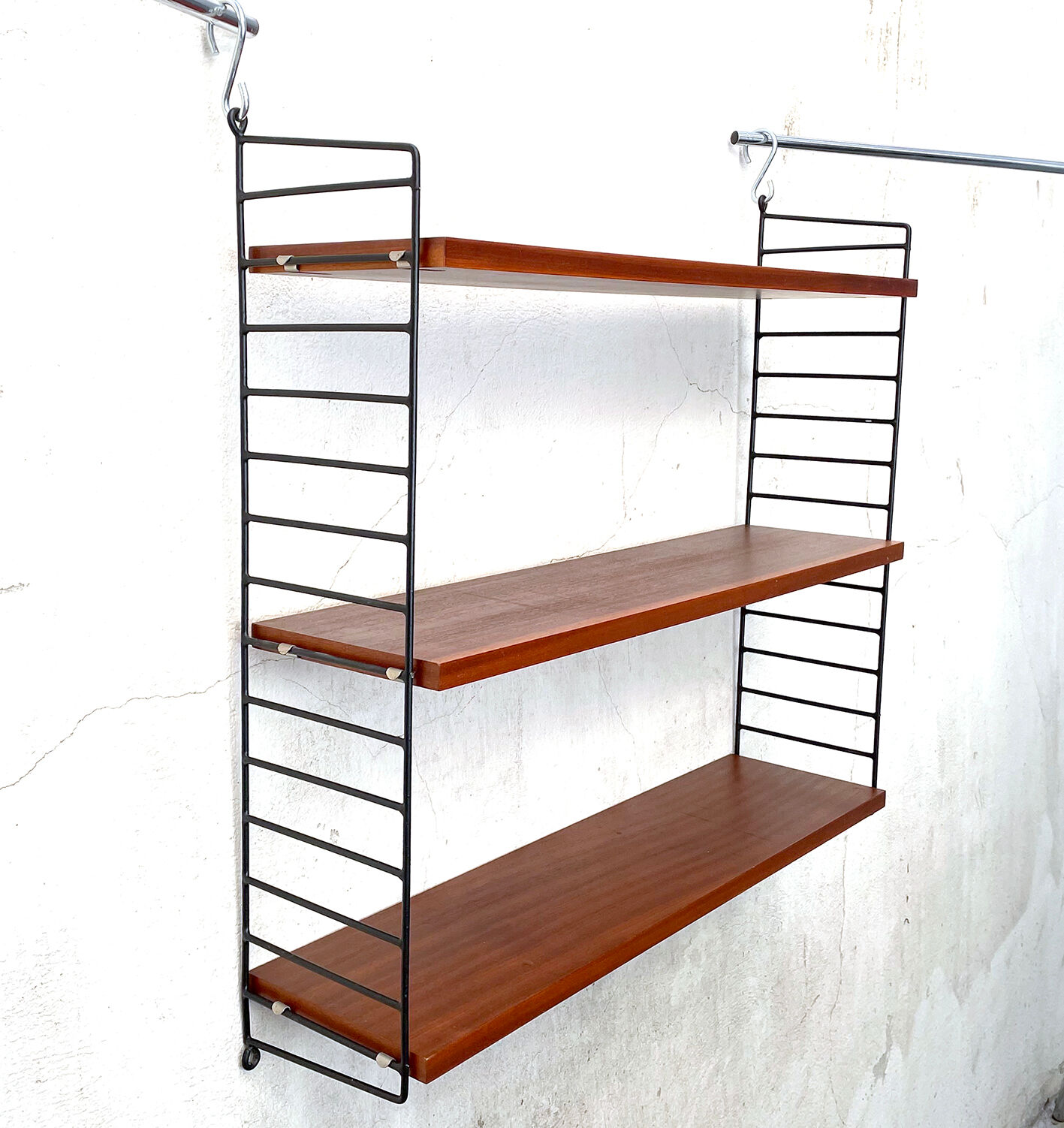 Original STRING Shelf Sweden Mahogny