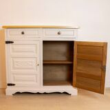 Commode étroite de style castillan, Espagne, années 1940