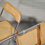 Four 'Plia' chairs by Giancarlo Piretti for Castelli