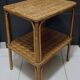 Bamboo and wood coffee table