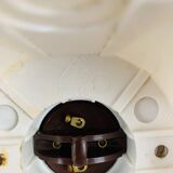 Erco vintage opaline ball wall lamp