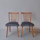 Set 4 chaises Interier Praha,  Vintage tchèque 1960s