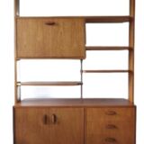 Vintage teak bookcase