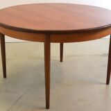 Round G-Plan vintage dining table extendable 'Prestwich'