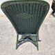 Vintage rattan armchair