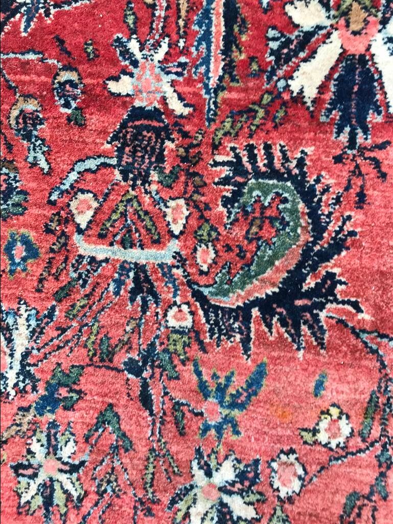 Old Persian Bidjar rug hand made wool 183 X 268 cm