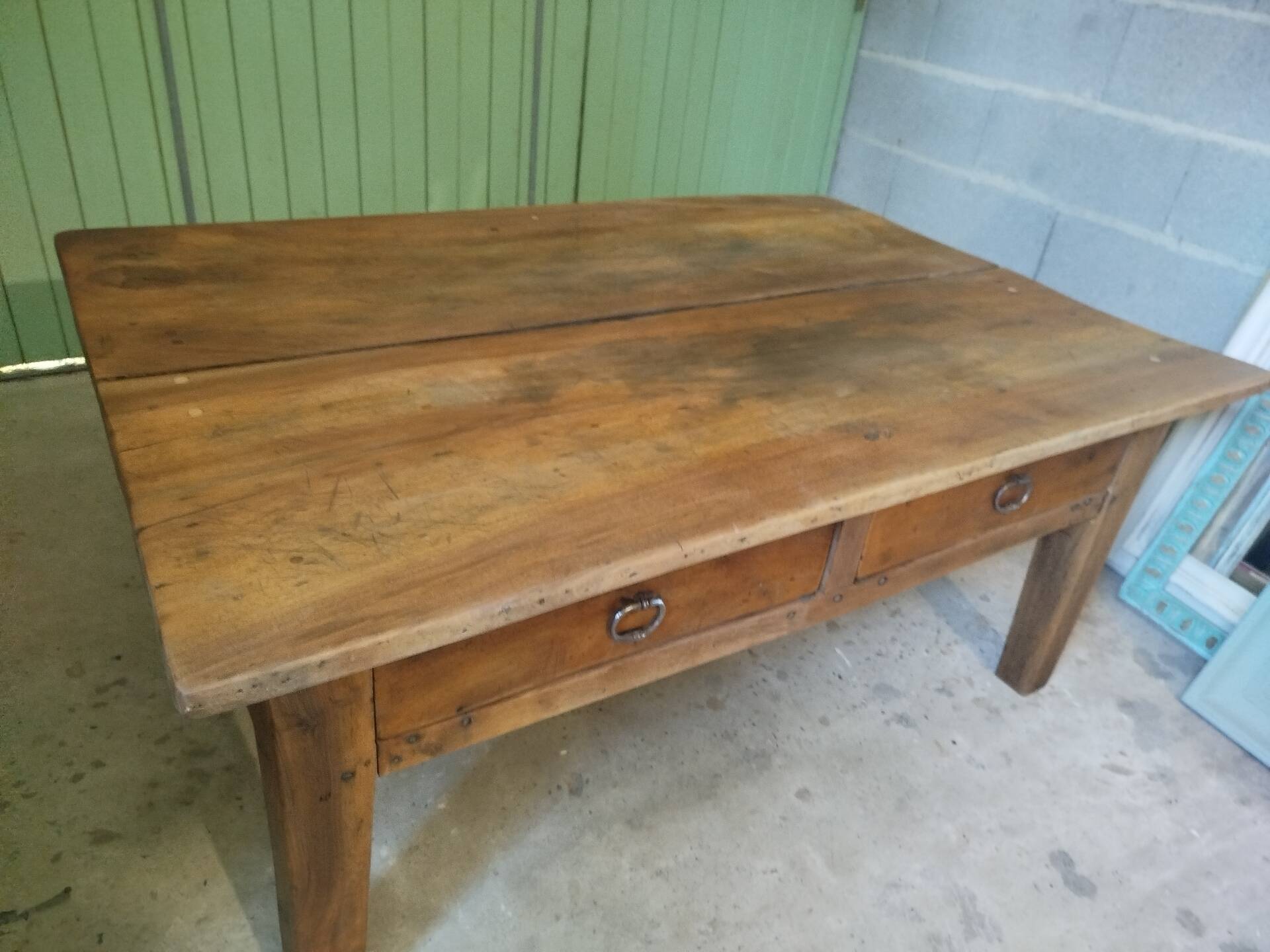 Table basse de ferme ancienne