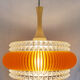 Suspension glass  plexiglas and plastic 70s