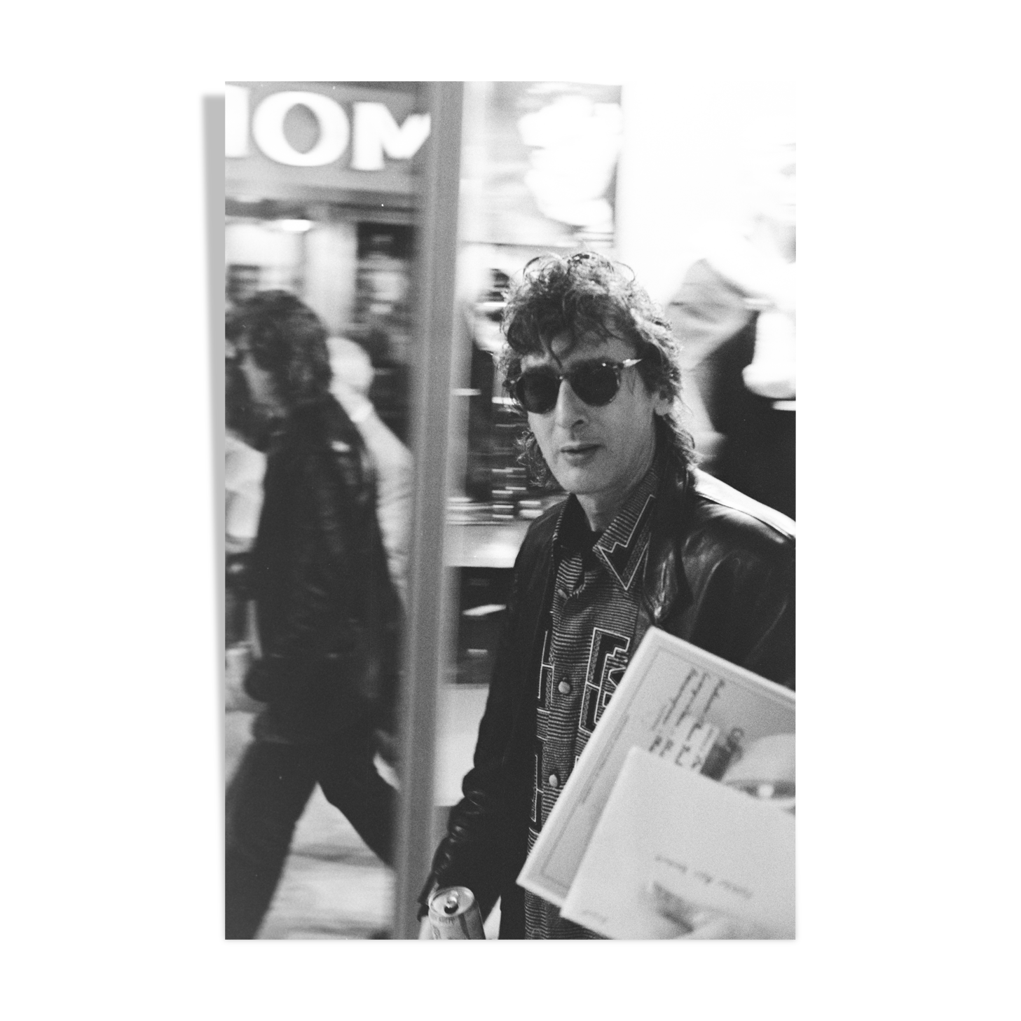 Photograph Alain Bashung print on barium paper 300g after original negative 30x45cm