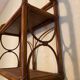Rattan shelf, vintage 1970s