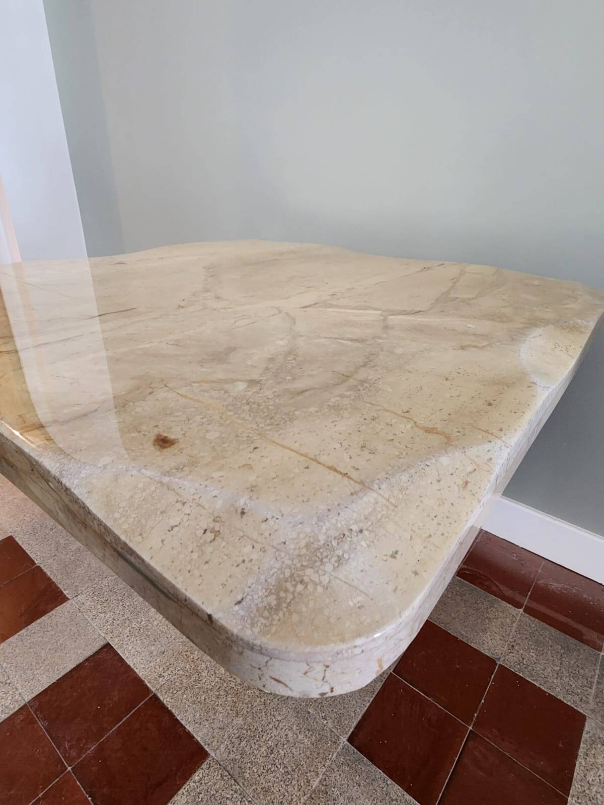 Marble coffee table