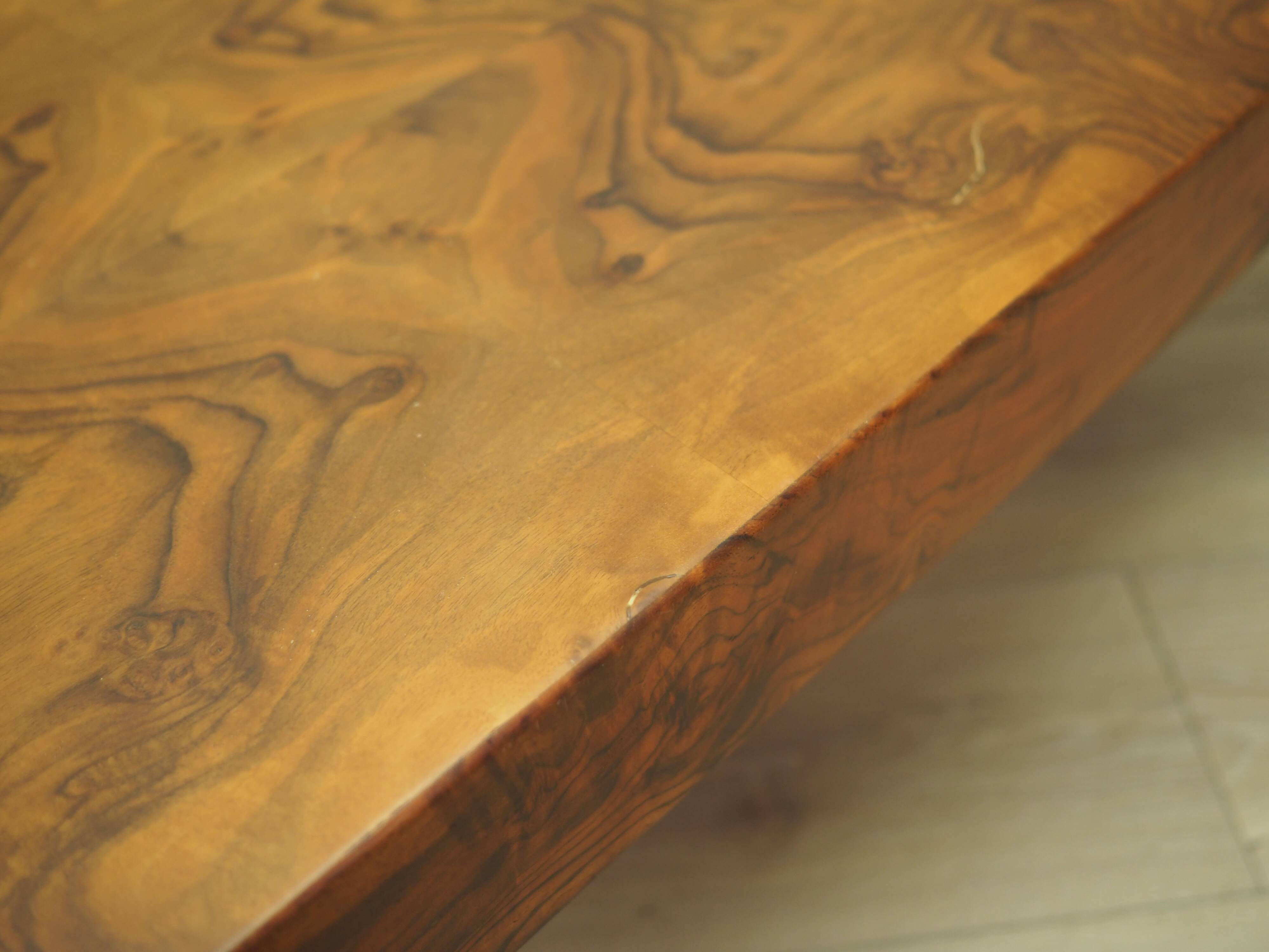 Walnut coffee table, Danish design, 1960s, production: Denmark