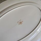 Flowery dish "Agreste" Sarreguemines