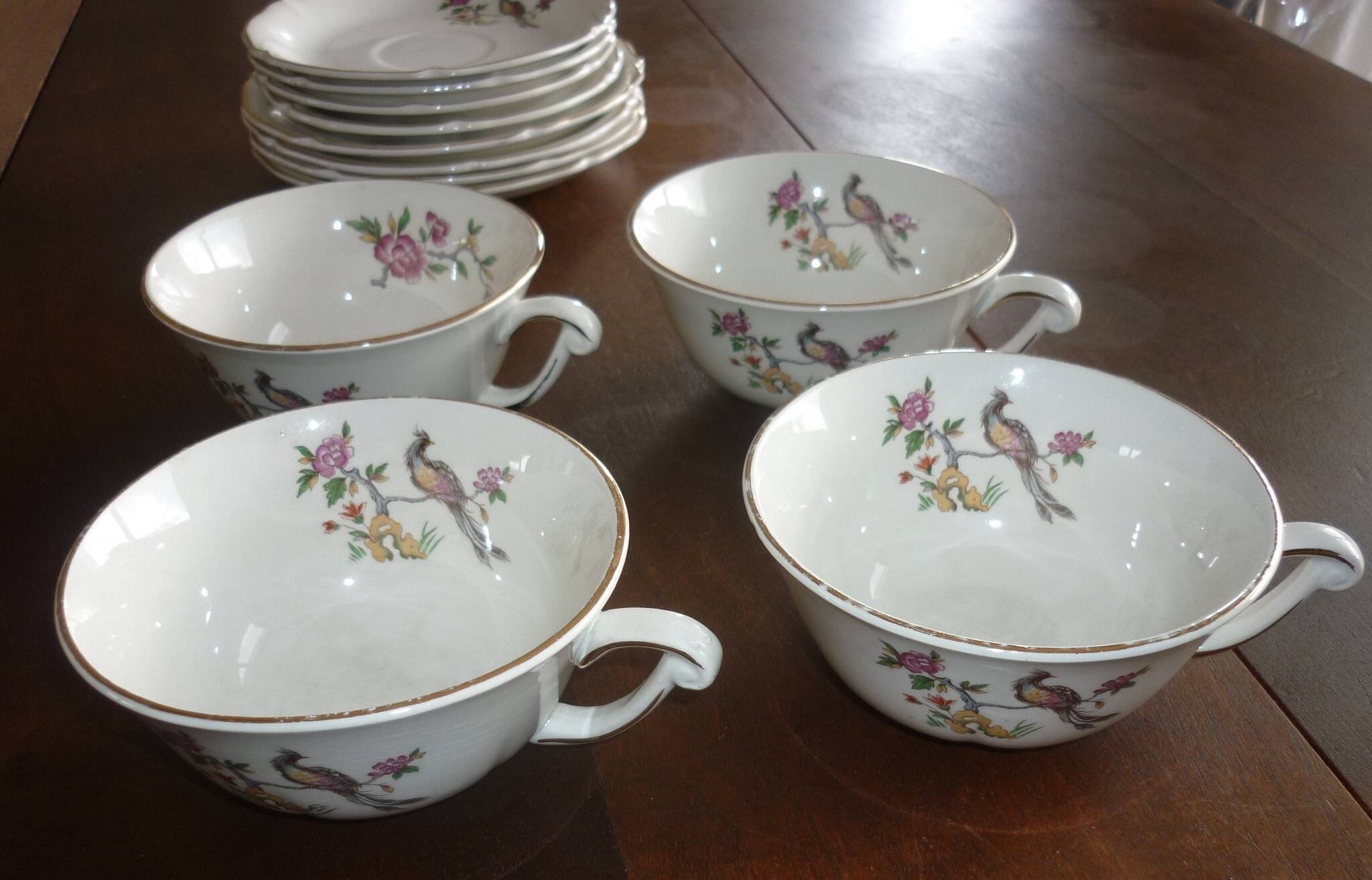 4 Phoenix ceramic lunches