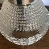 Glass hanging lamp 1960