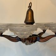 Lustre art déco Ezan 1930