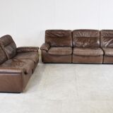 Vintage modular sofa set by De Sede, 1970s