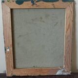 Abstract painting - oil on canvas - Simone Ciani - 1990s - materialist