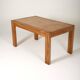 Table en orme Maison Regain, 1980s