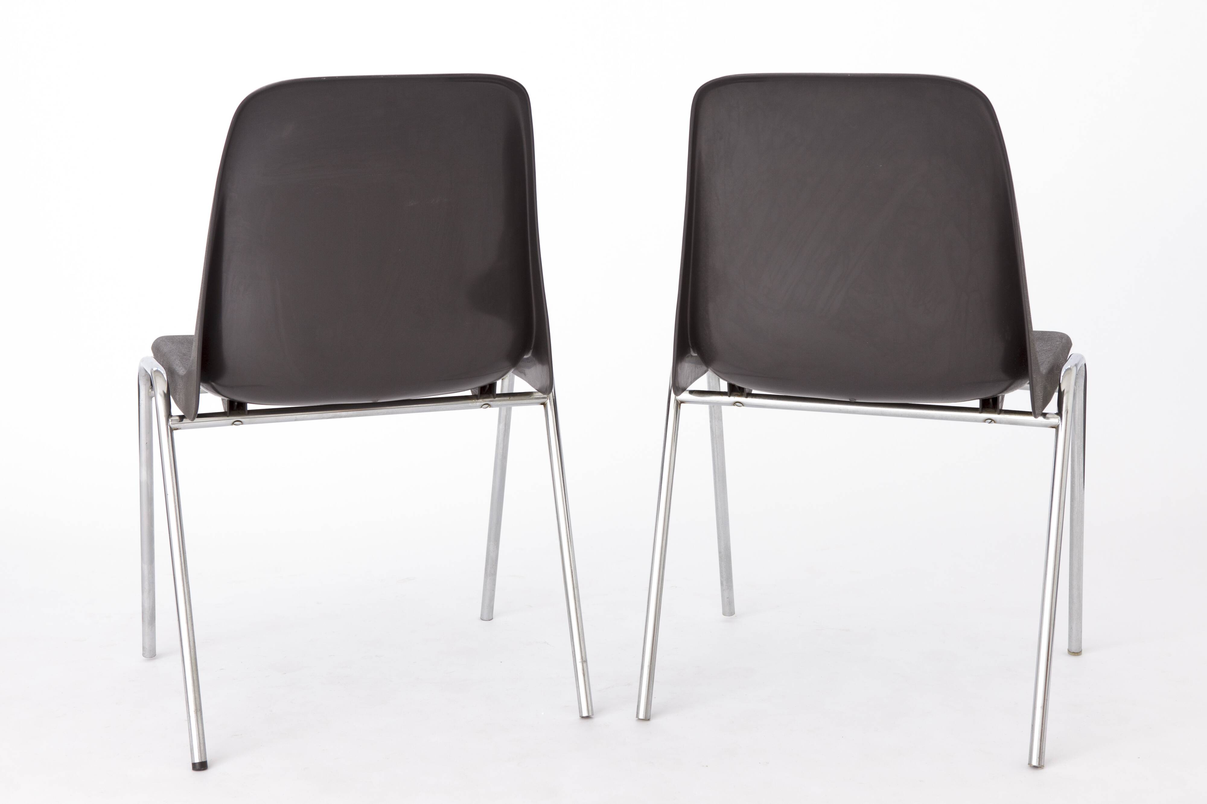 Vintage Stacking Chairs 1970s Germany