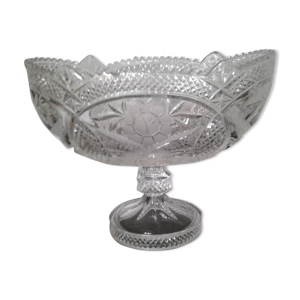 coupe à fruit ovale - cristal