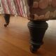 Repose-pieds pouf époque Napoléon III